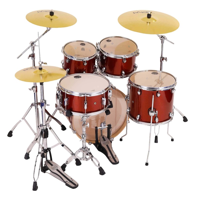 Mapex Mars Birch 20in 5pc Fusion Kit with Hardware- Blood Orange Sparkle - Image 5