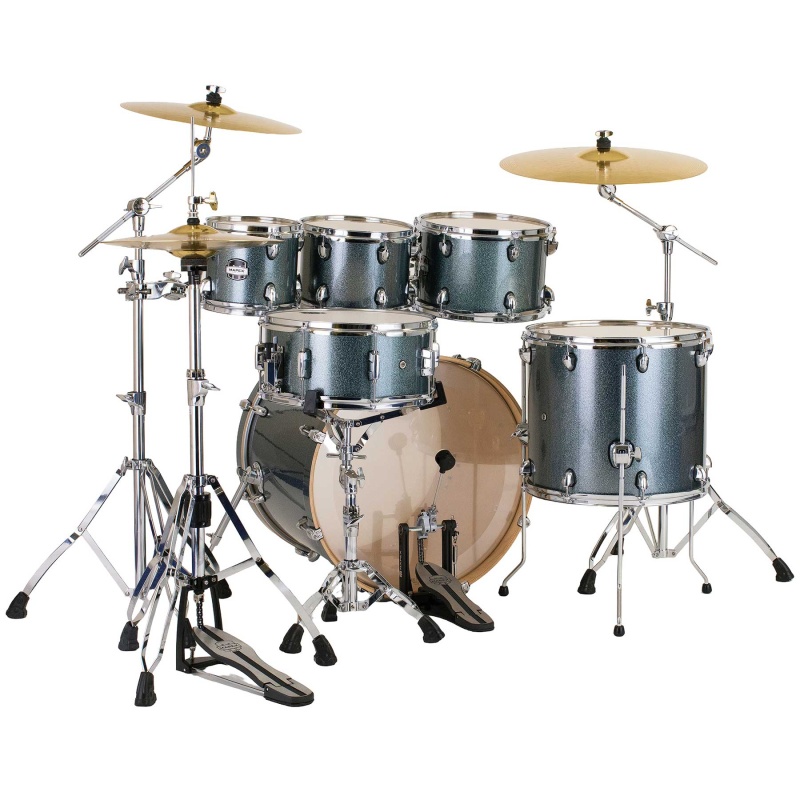 Mapex Mars Birch 22in 6pc Kit with Hardware & Cymbals - Twilight Sparkle - Image 11