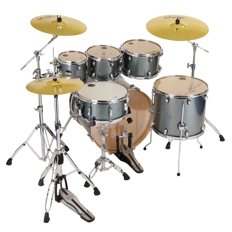 Mapex Mars Birch 22in 6pc Kit with Hardware & Cymbals - Twilight Sparkle - Image 10