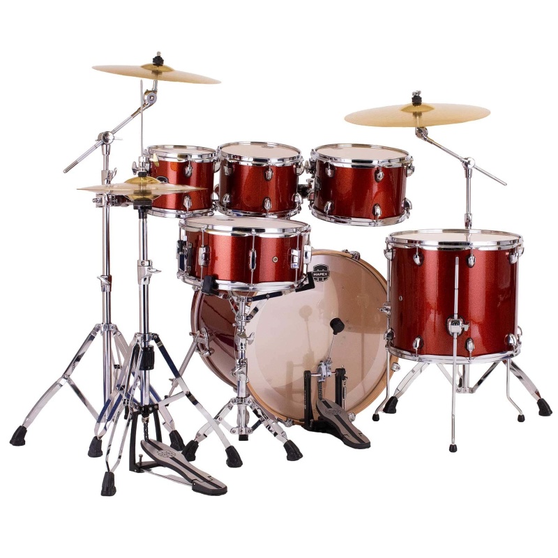 Mapex Mars Birch 22in 6pc Kit with Hardware - Blood Orange Sparkle - Image 4