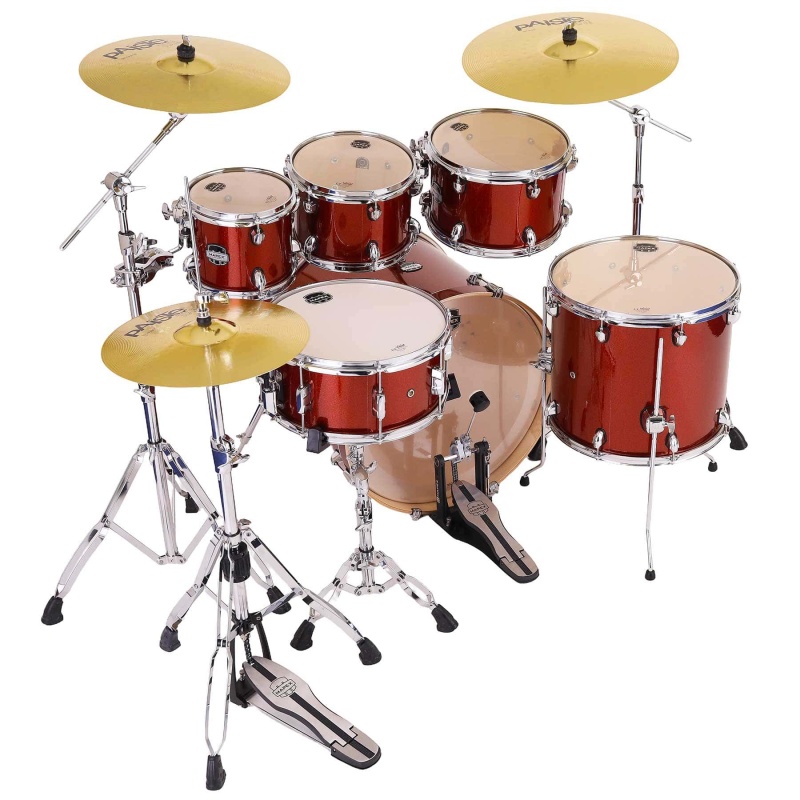 Mapex Mars Birch 22in 6pc Kit with Hardware - Blood Orange Sparkle - Image 5
