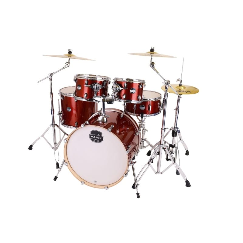Mapex Mars Birch 22in 5pc Kit with Hardware - Blood Orange Sparkle - Image 7