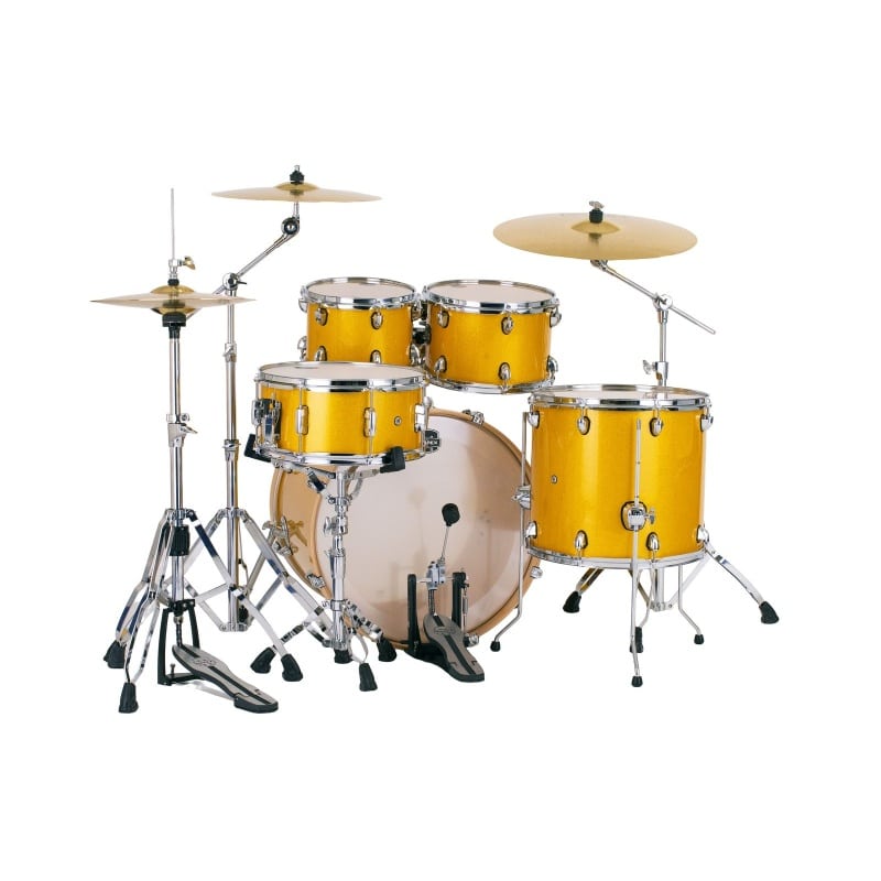 Mapex Mars Birch 22in 5pc Kit with Hardware - Sunflower Sparkle - Image 3
