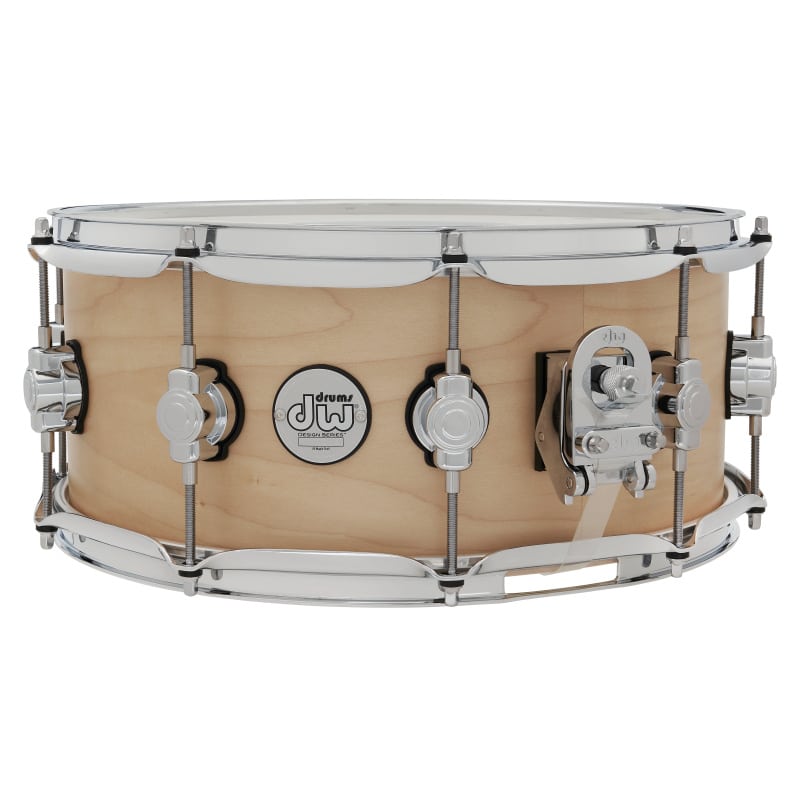 DW Design Series 14x6in Snare Drum - Natural Satin - Image 2
