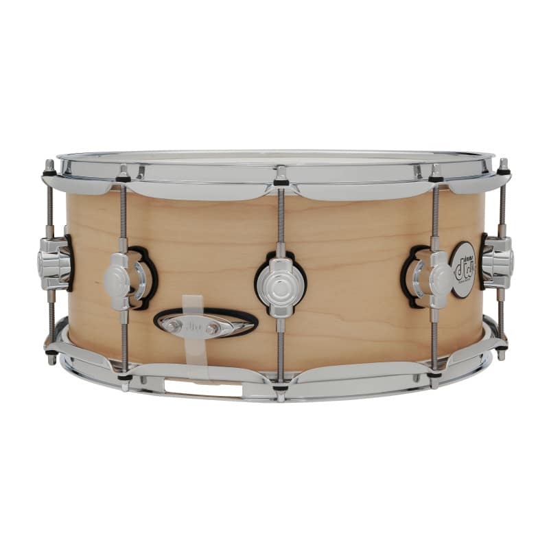 DW Design Series 14x6in Snare Drum - Natural Satin - Image 4