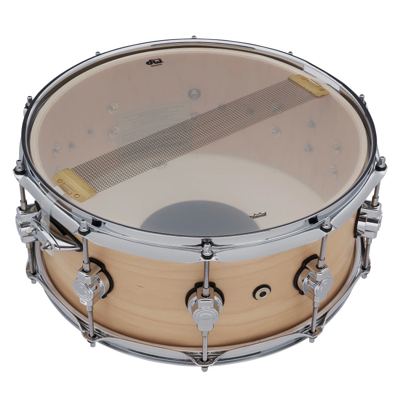 DW Design Series 14x6in Snare Drum - Natural Satin - Image 6