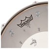 Close-up of Gretsch Renown 14x14in Floor Tom drum in Piano Black finish.