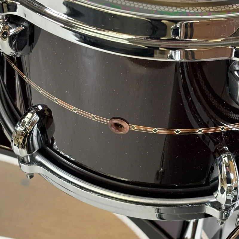 Tama Star Maple 22in 6pc Shell Pack - Dark Burgundy Metallic - Includes Tom Stands - Image 16