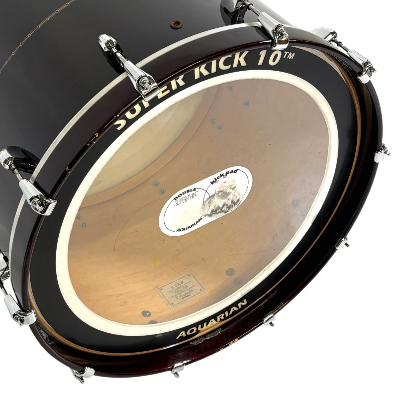Tama Star Maple 22in 6pc Shell Pack - Dark Burgundy Metallic - Includes Tom Stands - Image 11