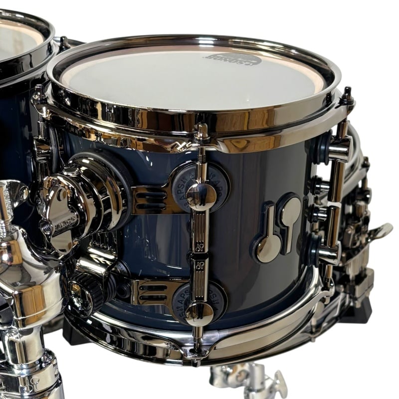 Sonor SQ2 22in 6pc Shell Pack - Black Grey With Black Hardware - Image 13