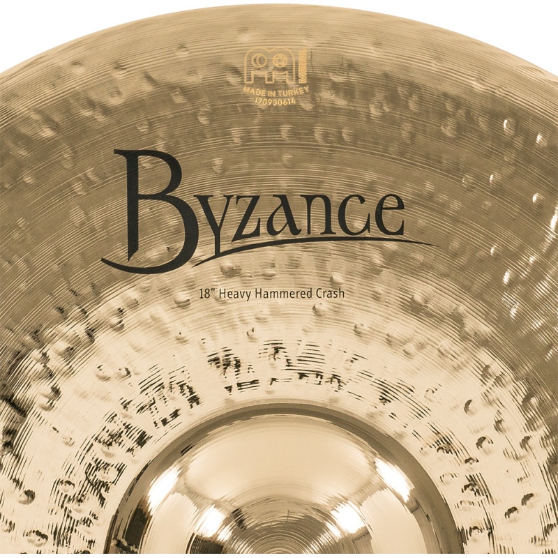 Meinl Byzance Brilliant 18in Heavy Hammered Crash - Image 6