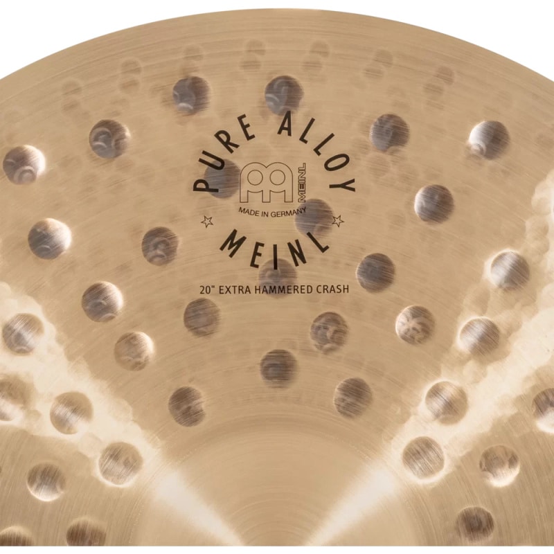 Meinl Pure Alloy 20in Extra Hammered Crash Cymbal - Image 4