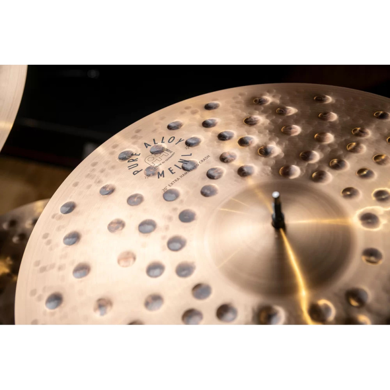 Meinl Pure Alloy 20in Extra Hammered Crash Cymbal - Image 7