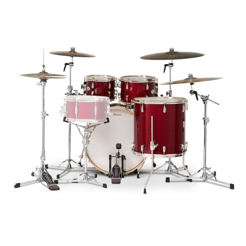 Slingerland Studio King 22in 4pc Shell Pack - Royal Crimson - Image 3