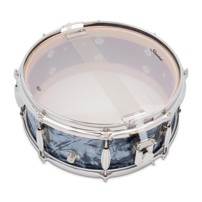 Slingerland Radio King Artist 14x5.5in Snare - Black Diamond Pearl - Image 5