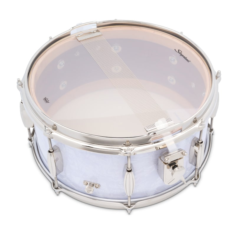Slingerland Radio King Artist 14x6.5in Snare - White Marine Pearl - Image 2