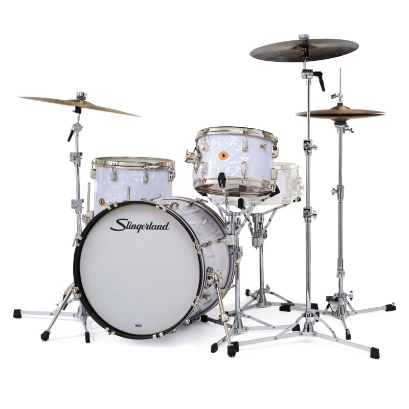 Slingerland Radio King 20in 3pc Shell Pack - White Marine Pearl - Image 2