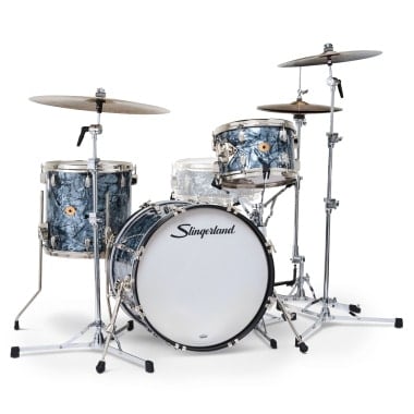 Slingerland Radio King 20in 3pc Shell Pack - Black Diamond