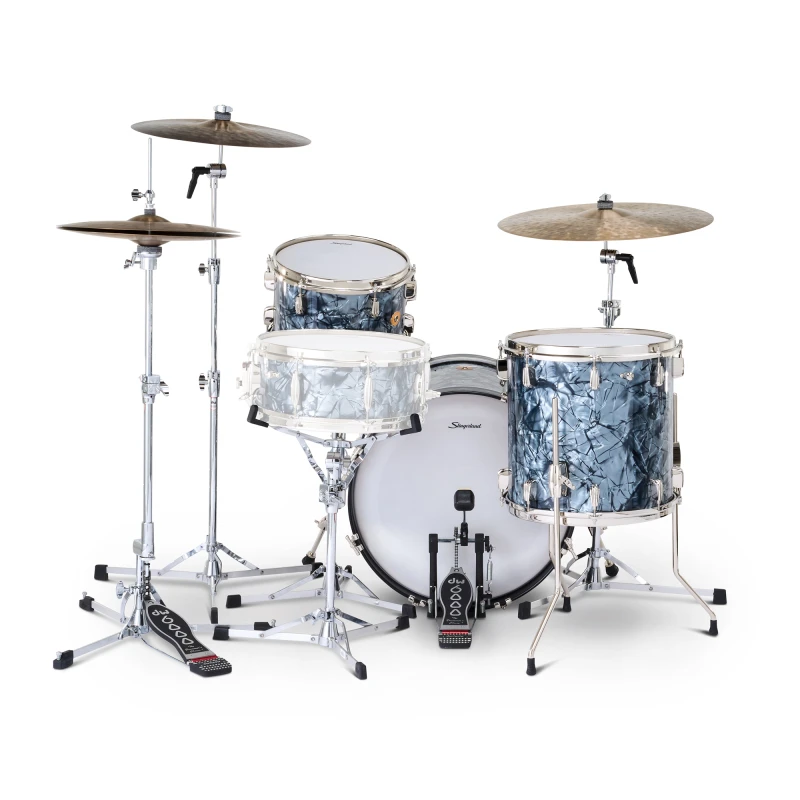 Slingerland Radio King 20in 3pc Shell Pack - Black Diamond - Image 2
