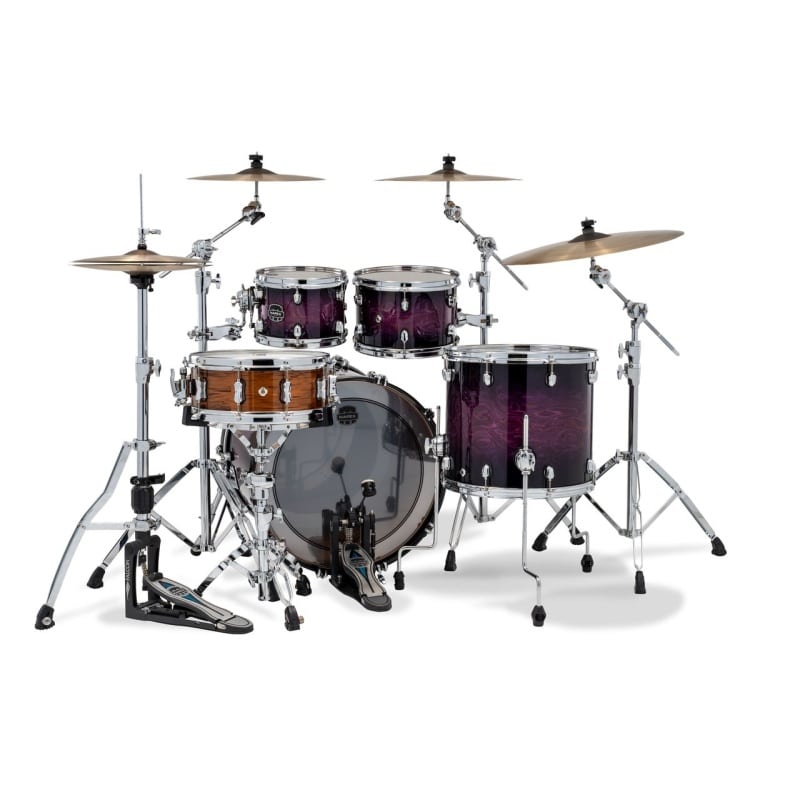 Mapex Saturn VI 22in 4pc Shell Pack - Royal Purple Burst - Image 3