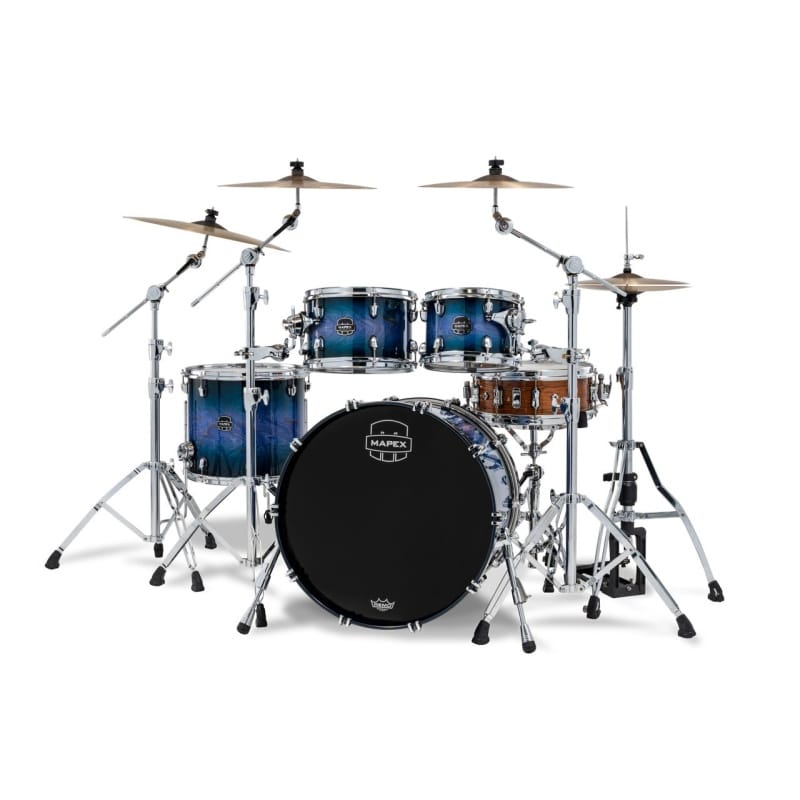 Mapex Saturn VI 22in 4pc Shell Pack - Cobalt Burst - Image 2