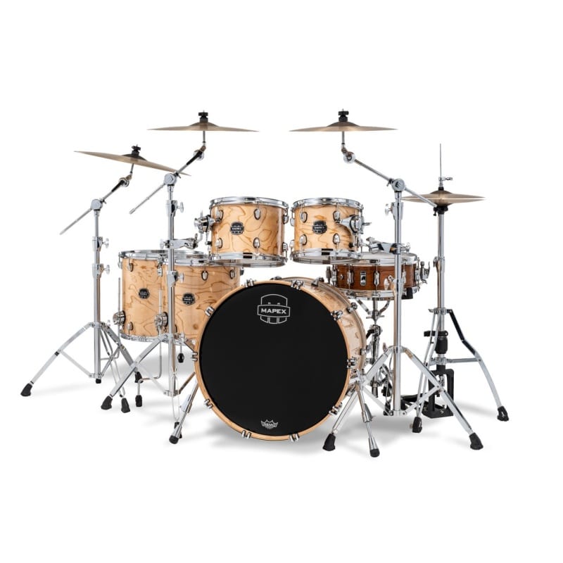 Mapex Saturn VI 22in 5pc Shell Pack - Exotic Natural Maple - Image 2