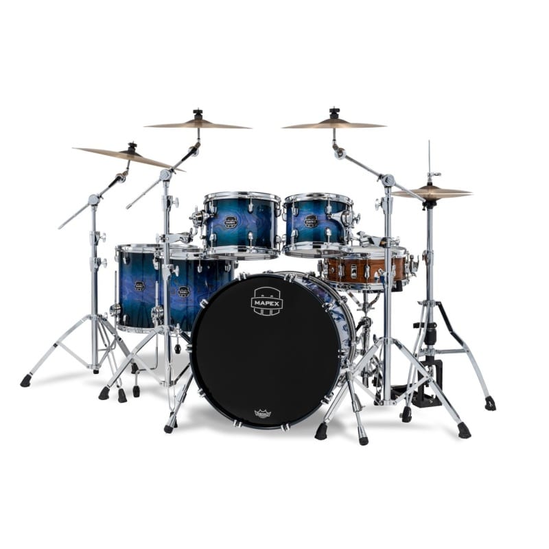 Mapex Saturn VI 22in 5pc Shell Pack - Cobalt Burst - Image 2