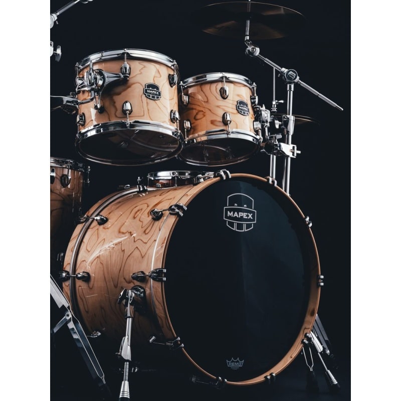Mapex Saturn VI 22in 4pc Shell Pack - Exotic Natural Maple - Image 4