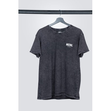 Meinl Vintage Logo T-Shirt, Washed Out Black - Small