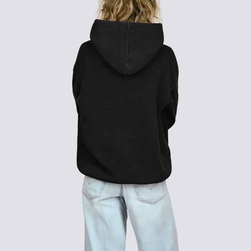 Meinl Oversized Hoodie Vintage Logo, Washed Out Black - Small - Image 7