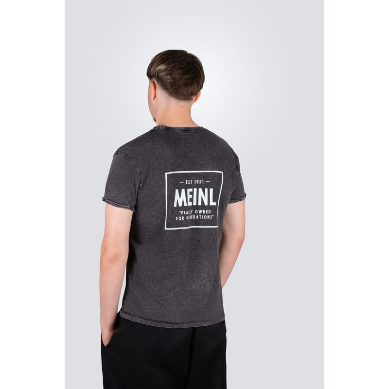 Meinl Vintage Logo T-Shirt, Washed Out Black - Small - Image 4