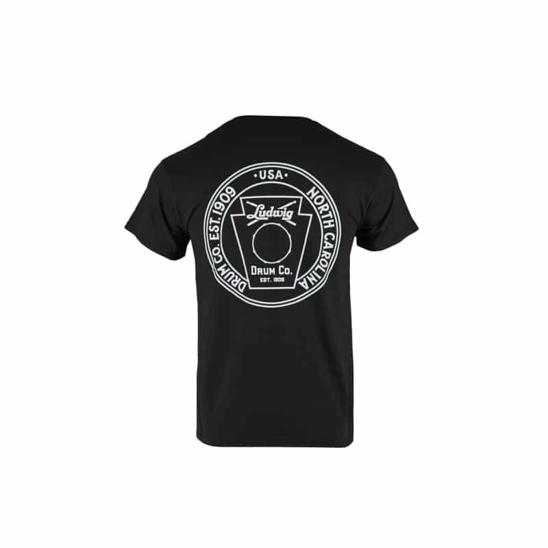 Ludwig Black Circle T-Shirt - Extra Large - Image 2