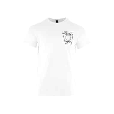 Ludwig White Circle T-Shirt - Large