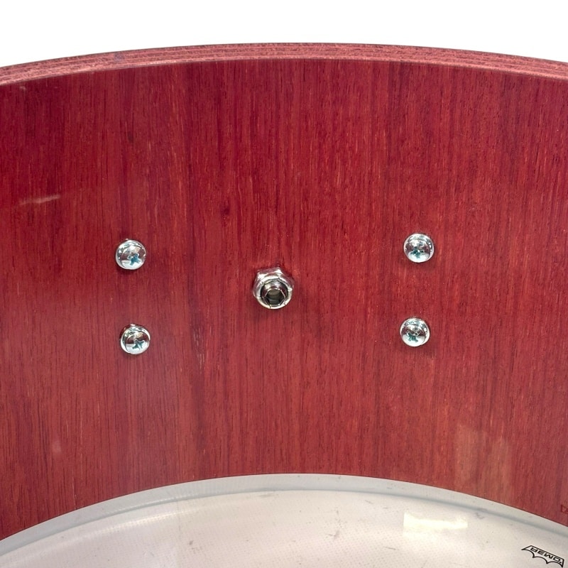 DW Collector's 14x7in Purpleheart Snare Drum - Purple Glass FinishPly - Image 11