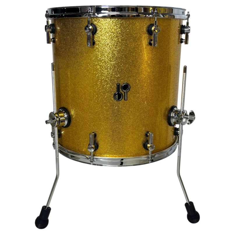 Sonor SQ2 22in 5pc Shell Pack - Gold Sparkle High Gloss - Image 6