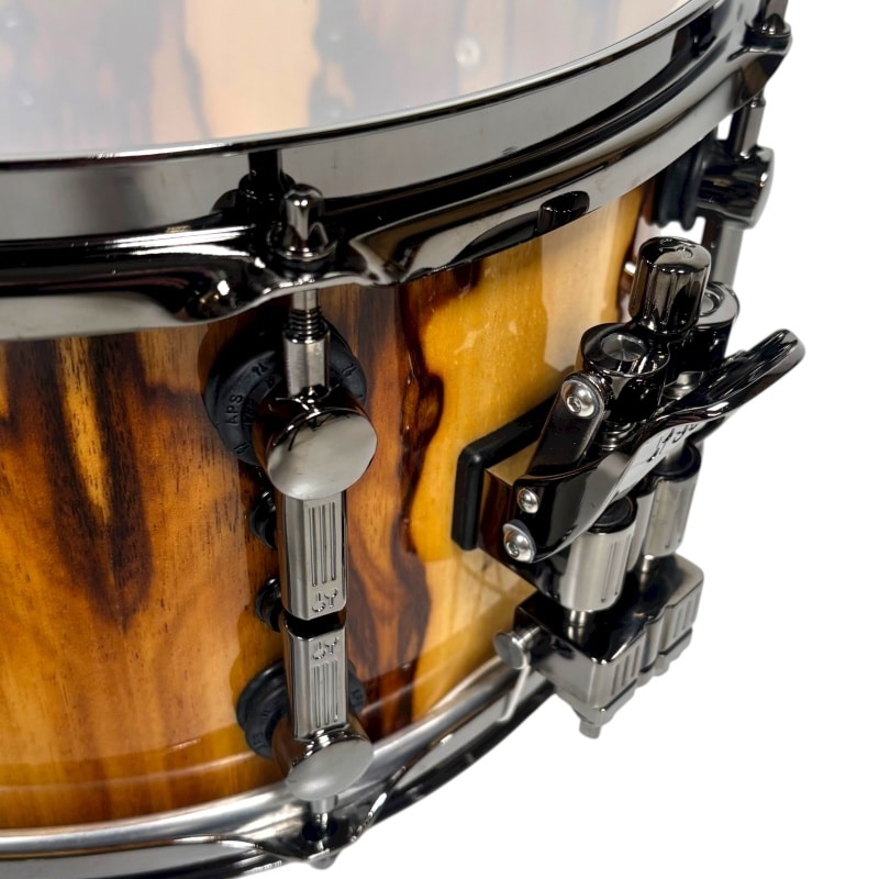 Sonor SQ2 13x7in Snare Drum - African Marble High Gloss - Image 4