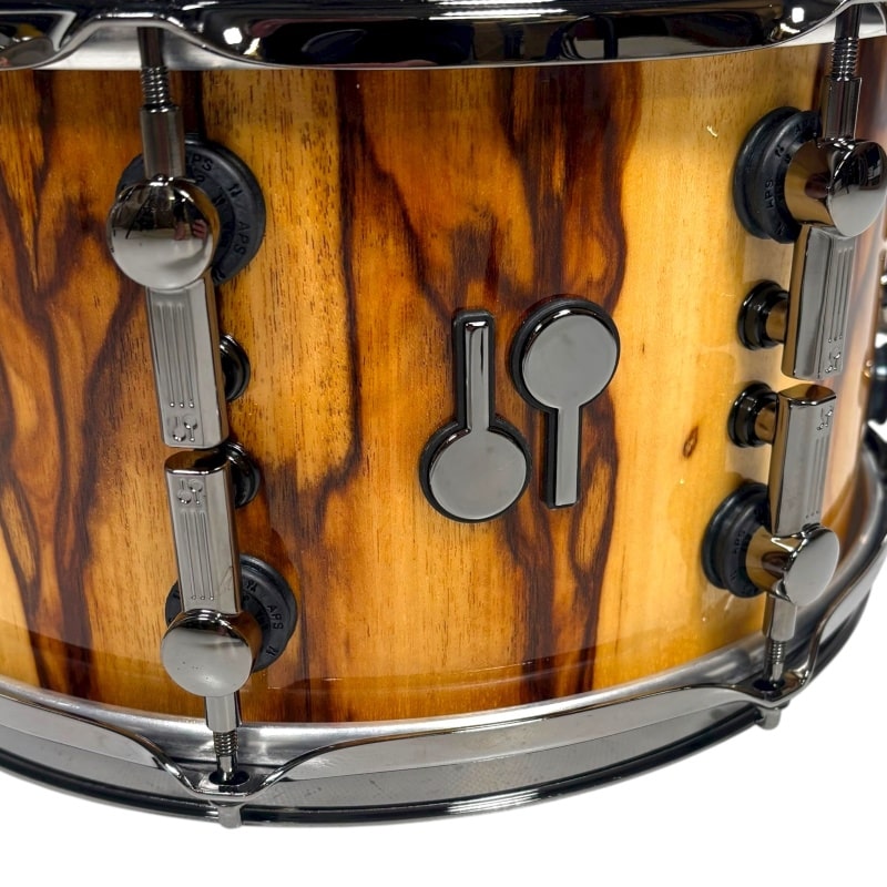 Sonor SQ2 13x7in Snare Drum - African Marble High Gloss - Image 3