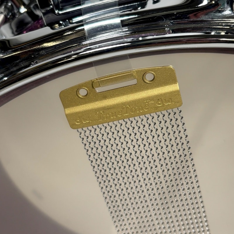DW Collector's 14x7in Purpleheart Snare Drum - Purple Glass FinishPly - Image 9