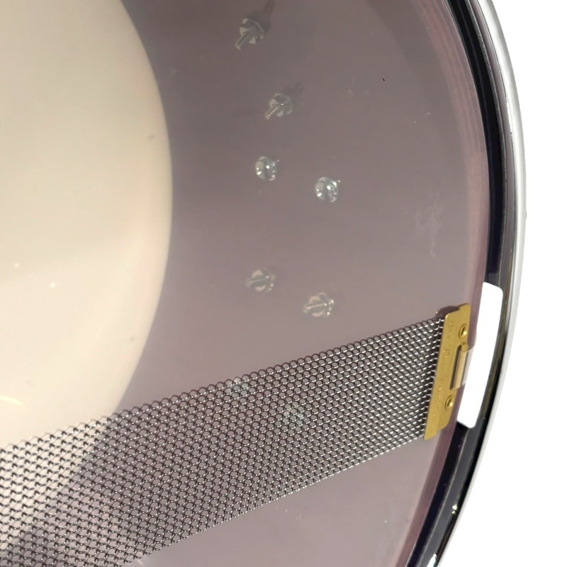 DW Collector's 14x7in Purpleheart Snare Drum - Purple Glass FinishPly - Image 8
