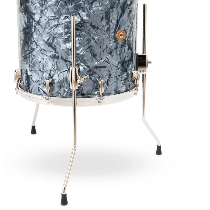 Slingerland Radio King 22in 4pc Shell Pack - Black Diamond Pearl - Image 6