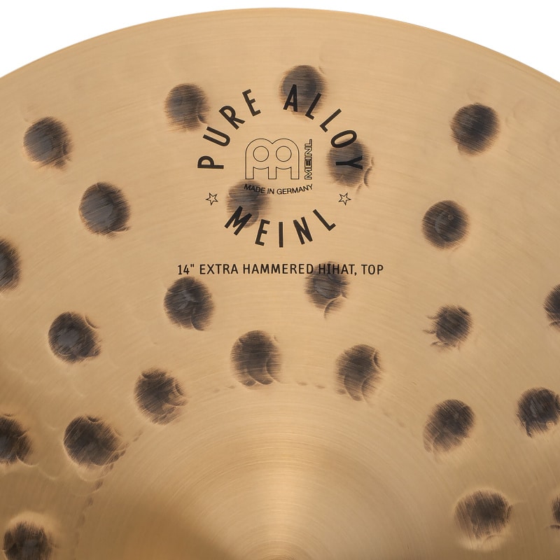 Meinl Pure Alloy 14in Extra Hammered Hi-hats - Image 6