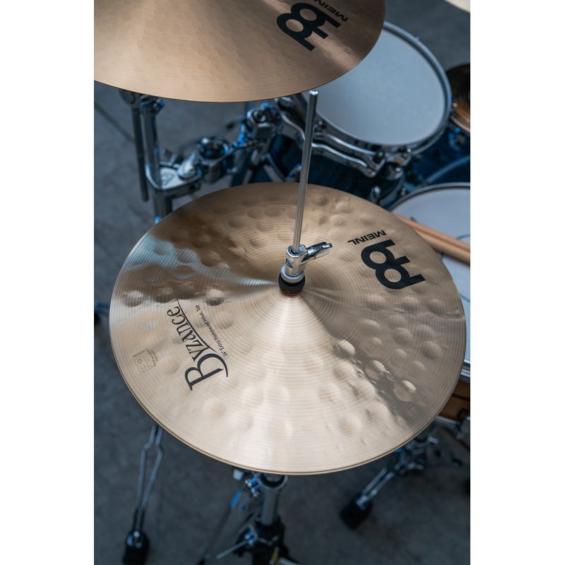 Meinl Byzance Traditional 14in Extra Hammered Hi-hat cymbals - Image 8