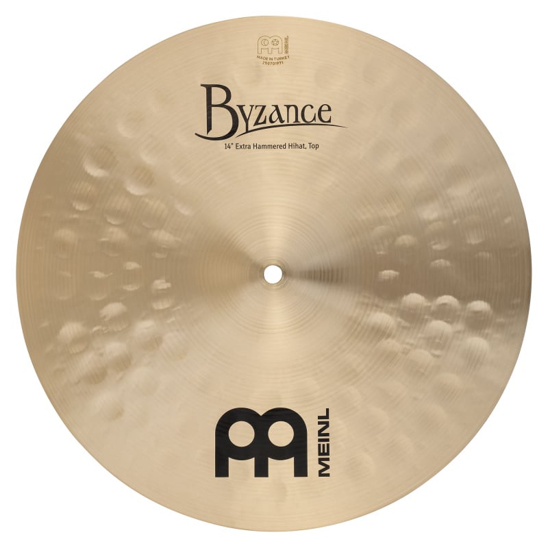Meinl Byzance Traditional 14in Extra Hammered Hi-hat cymbals - Image 4