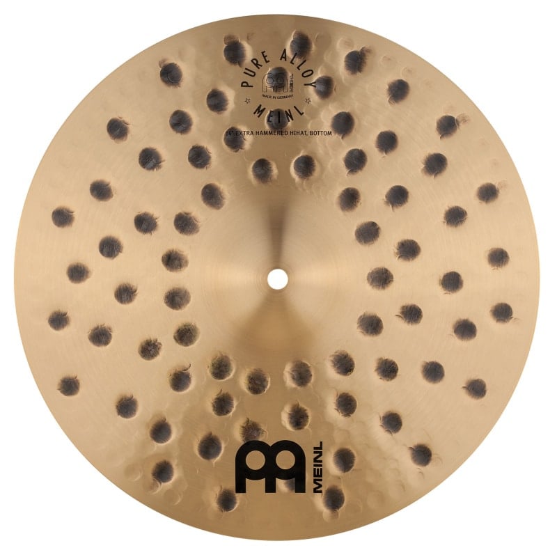 Meinl Pure Alloy 14in Extra Hammered Hi-hats - Image 7