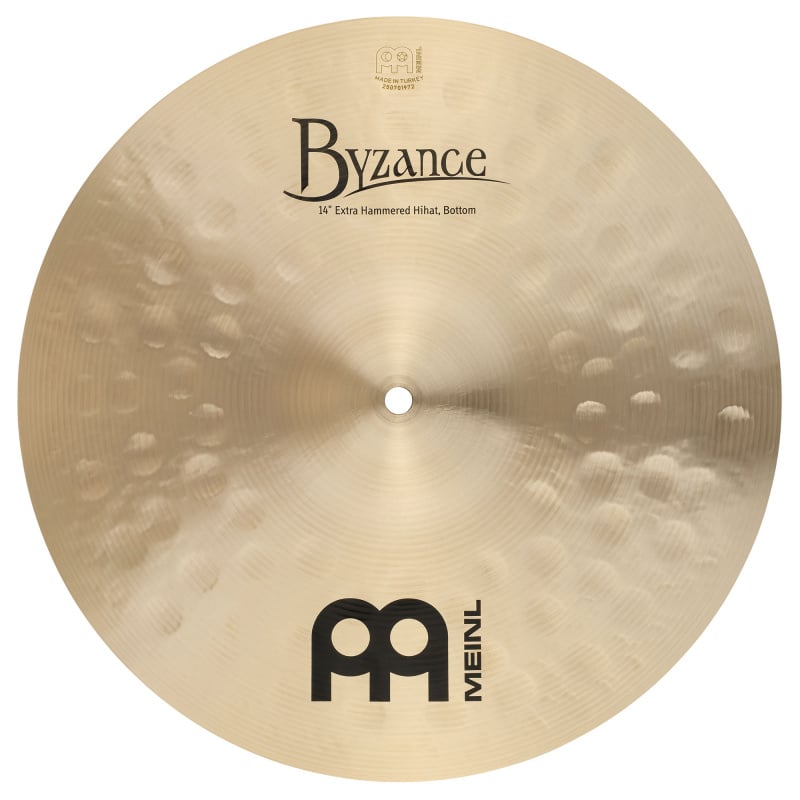 Meinl Byzance Traditional 14in Extra Hammered Hi-hat cymbals - Image 5