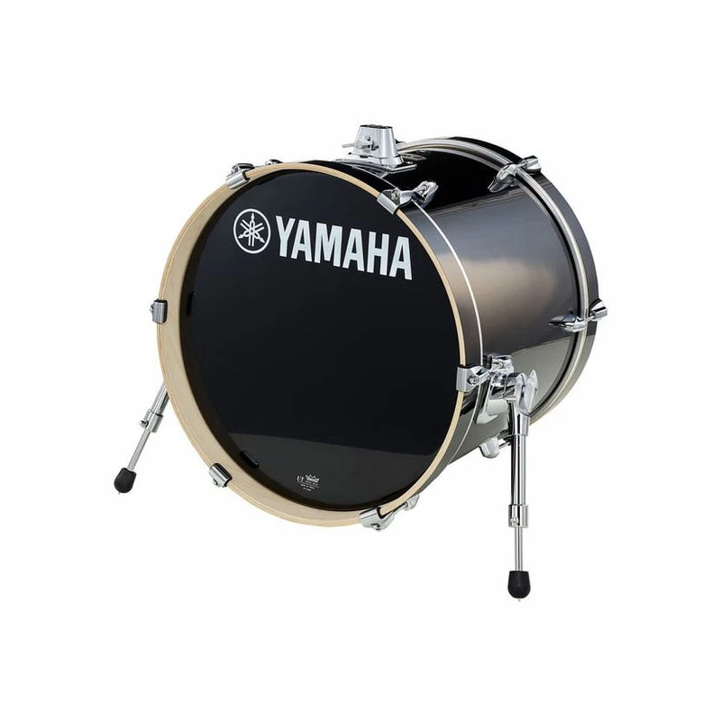 Yamaha Stage Custom 18x15in Bass Drum - Raven Black