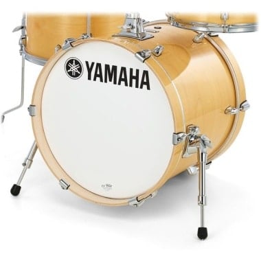Yamaha Stage Custom 18x15in Bass Drum - Natural Wood