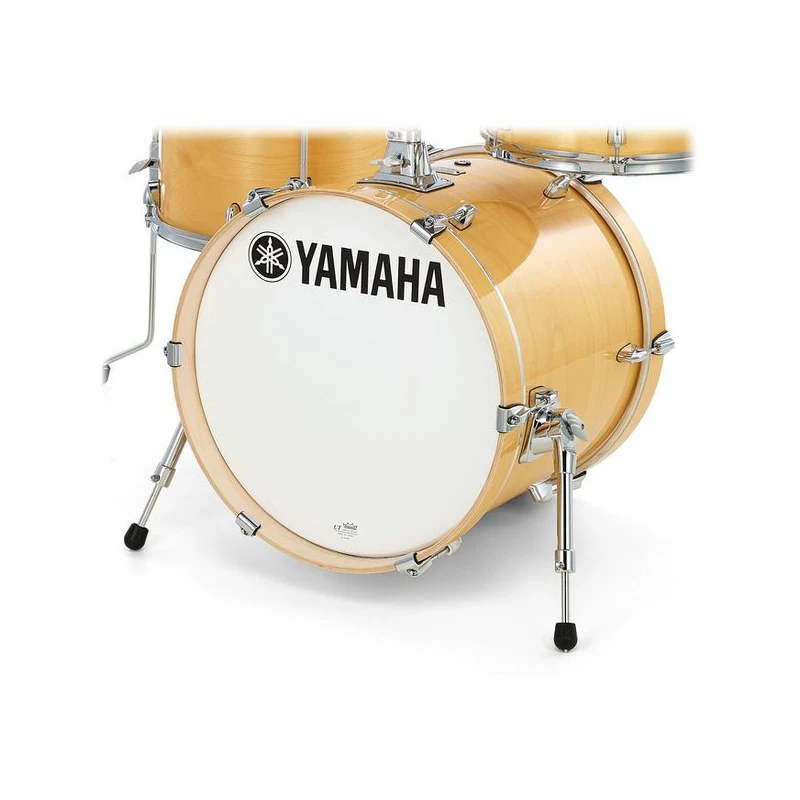 Yamaha Stage Custom 18x15in Bass Drum - Natural Wood