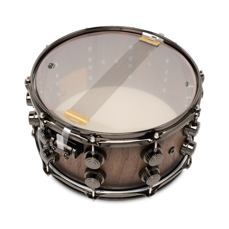 DW Collector's Walnut 22in 5pc Shell Pack - Natural To Quick Ebony satin speciality - Image 10