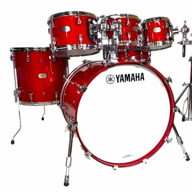 Yamaha Absolute Hybrid Maple 22in 6pc Shell Pack - Red Autumn